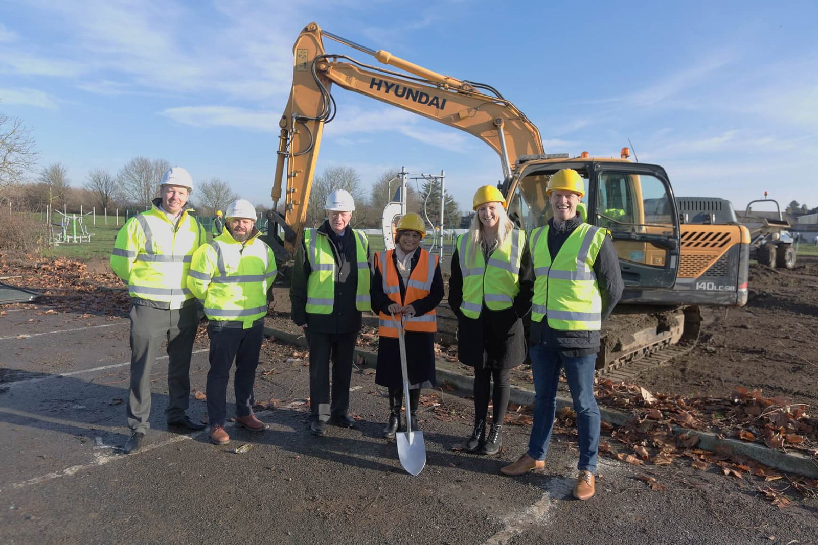 ReCreation, Havering Council and Everyone Active break ground for new Rainham leisure centre